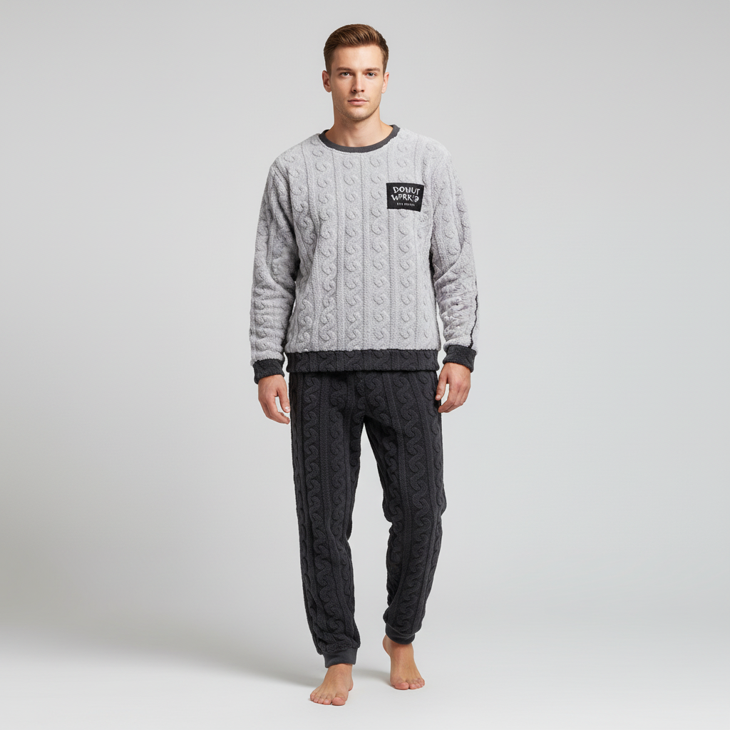 Thick Knit Pajama Set