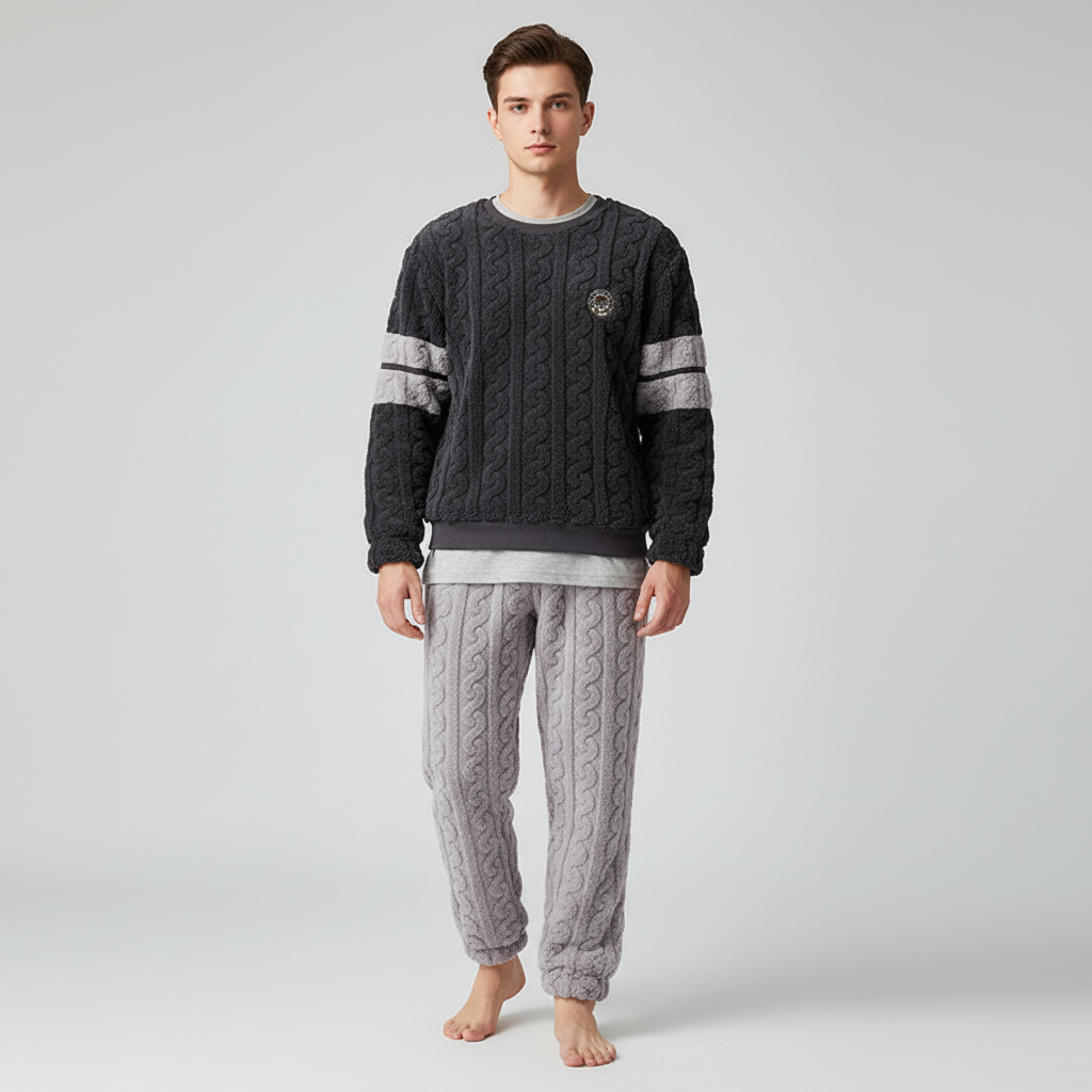 Thick Knit Pajama Set