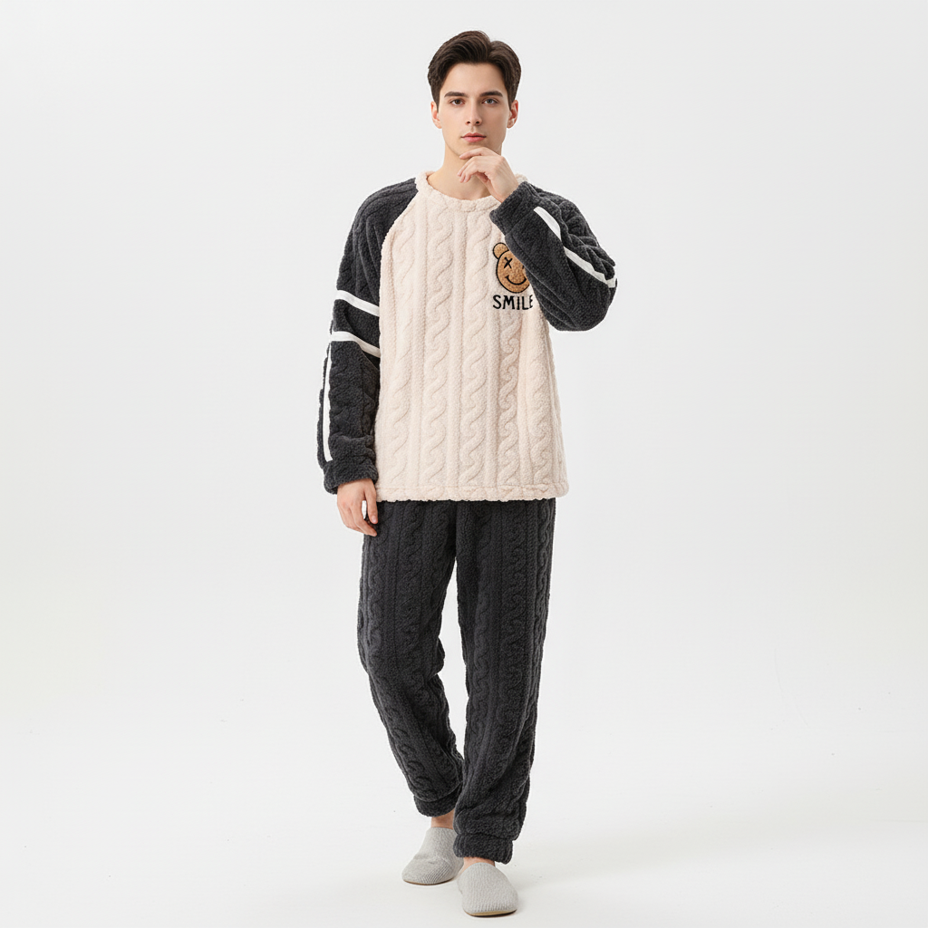 Thick Knit Pajama Set