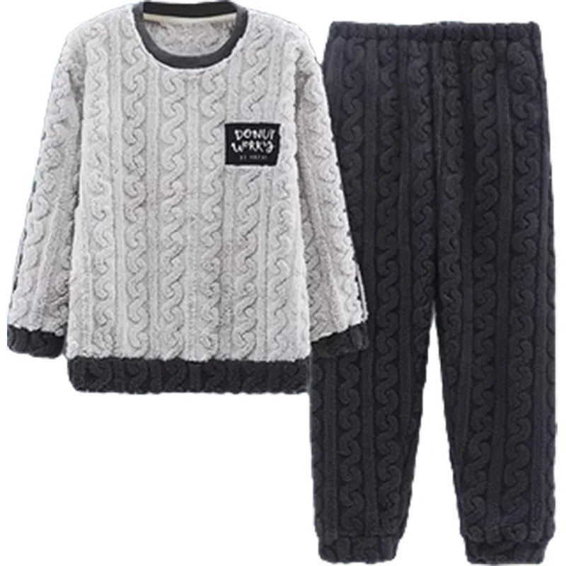 Thick Knit Pajama Set