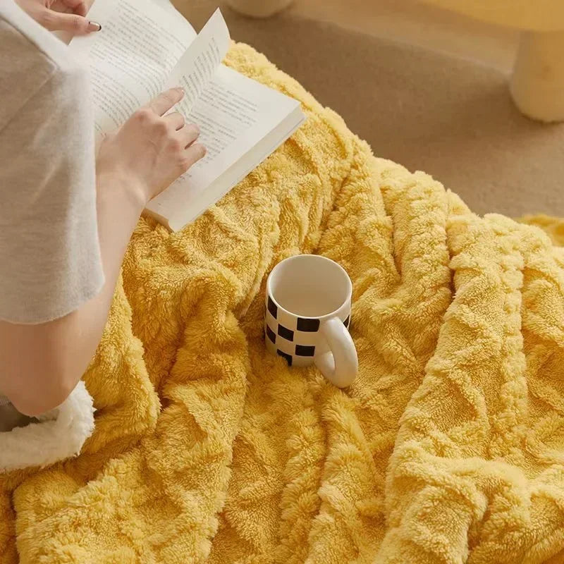 Thick Lambswool Winter Blanket