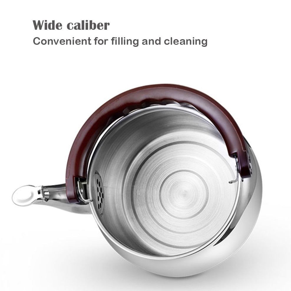 Thick-Walled Stainless Steel Whistling Kettle