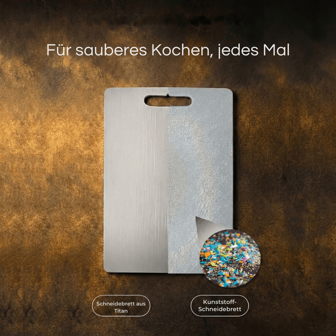 Titanium Cutting Board for Everyday Kitchen Use with Smooth Surface
