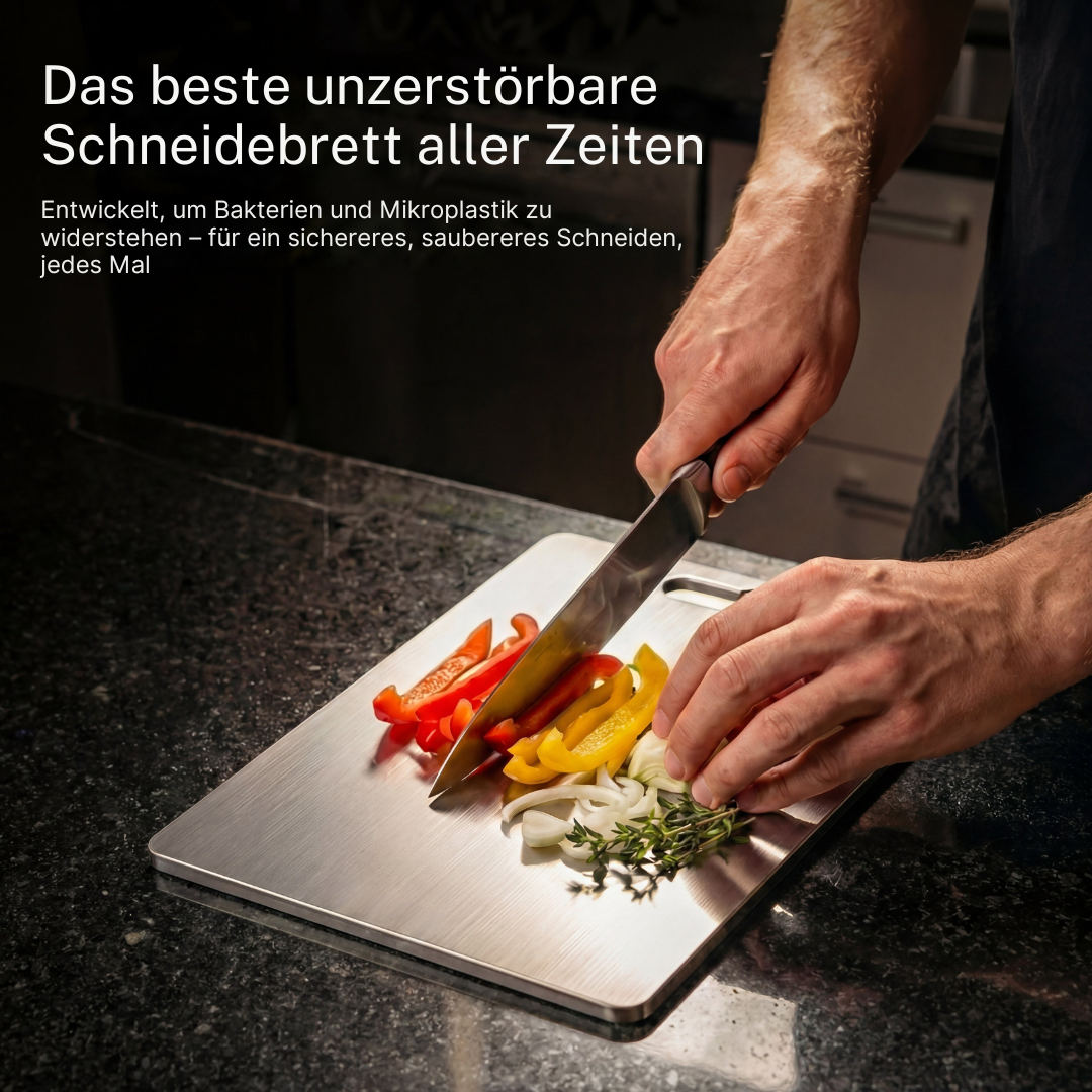 Titanium Cutting Board with Smooth Surface for Everyday Kitchen Use