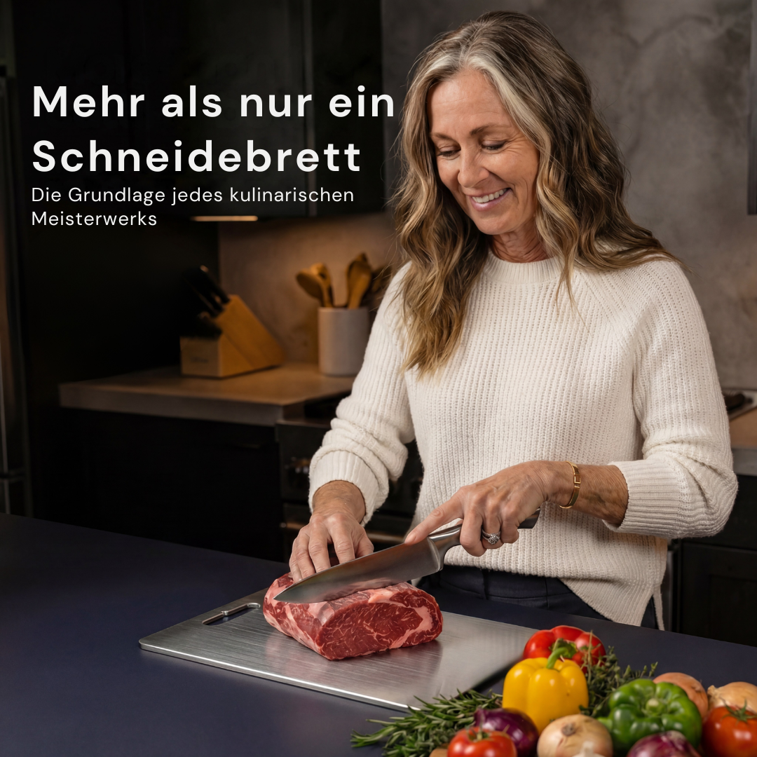 Titanium Cutting Board with Smooth Surface for Everyday Kitchen Use