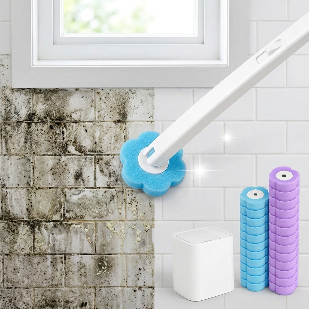 Toilet Brush with Disposable Heads