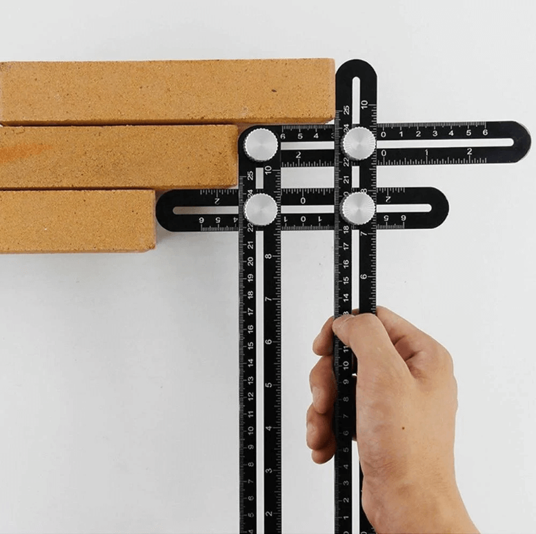 Multifunctional Metal Angle Ruler for Precision