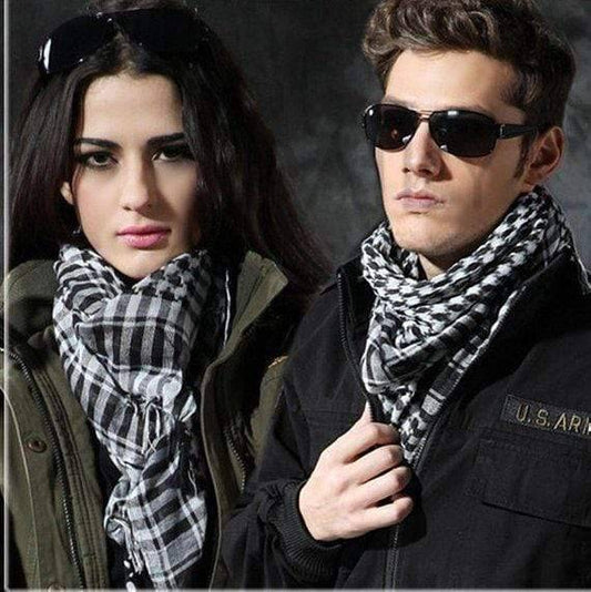 Traditional Keffiyeh Shemagh Head and Neck Scarf