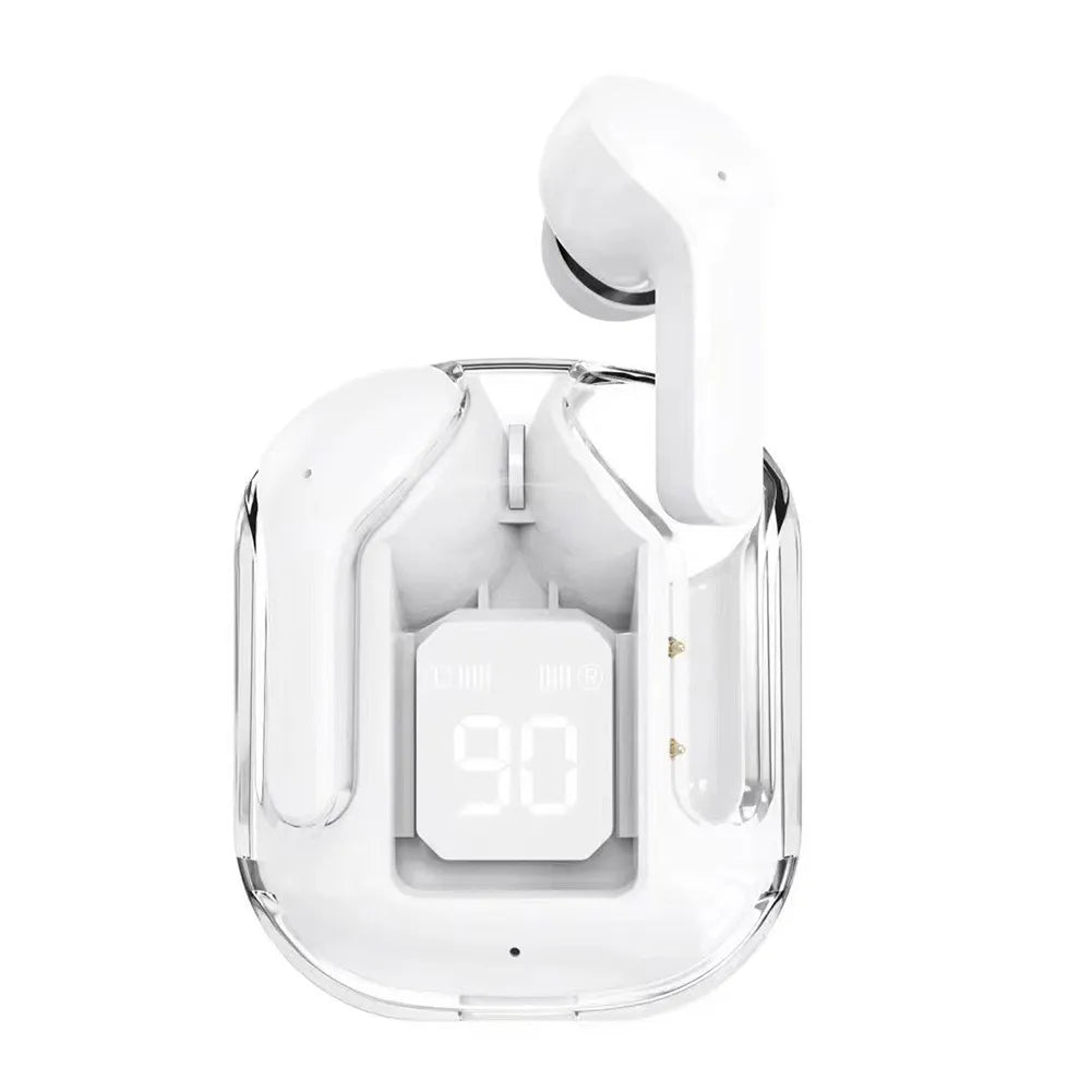 Transparent LED Bluetooth Earphones