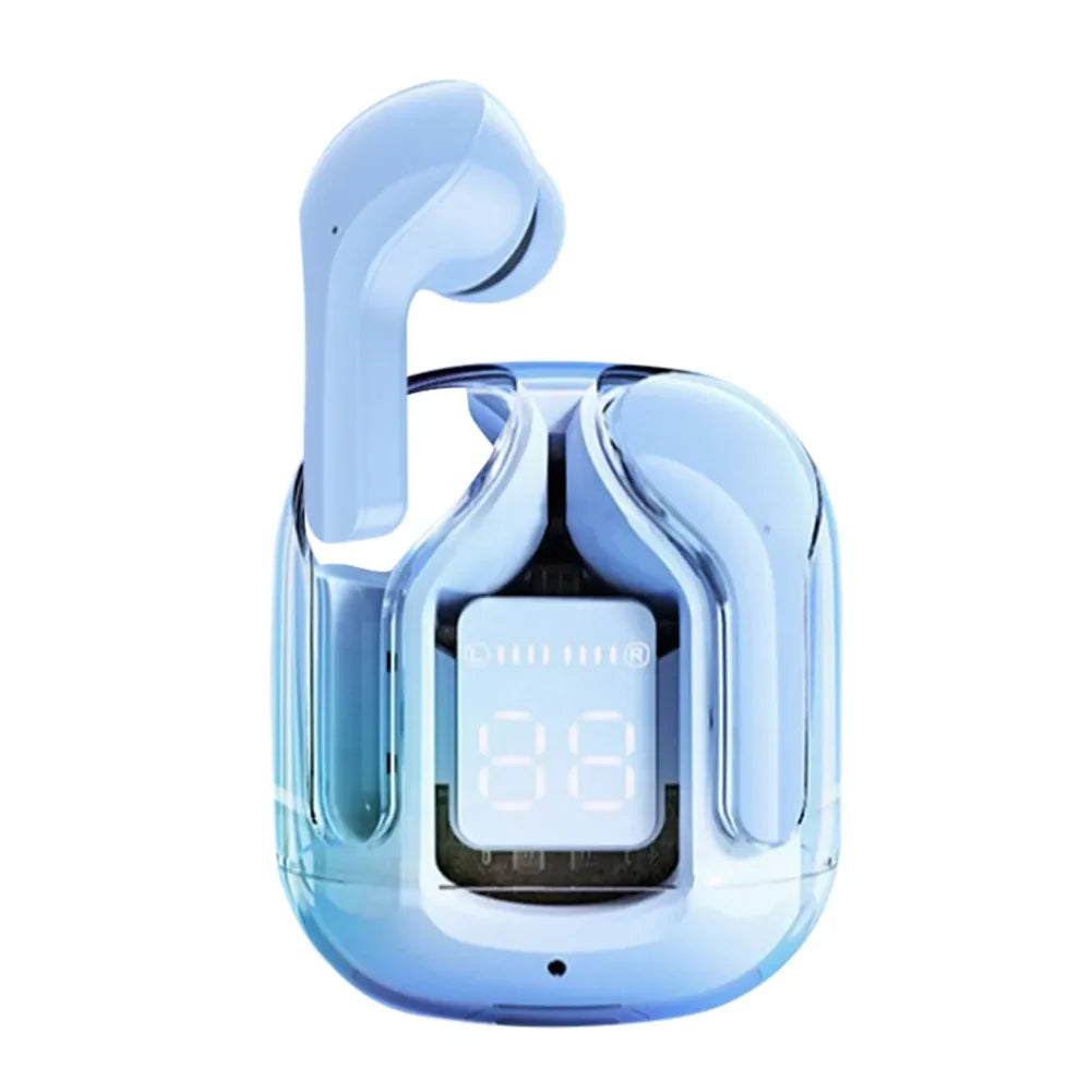 Transparent LED Bluetooth Earphones