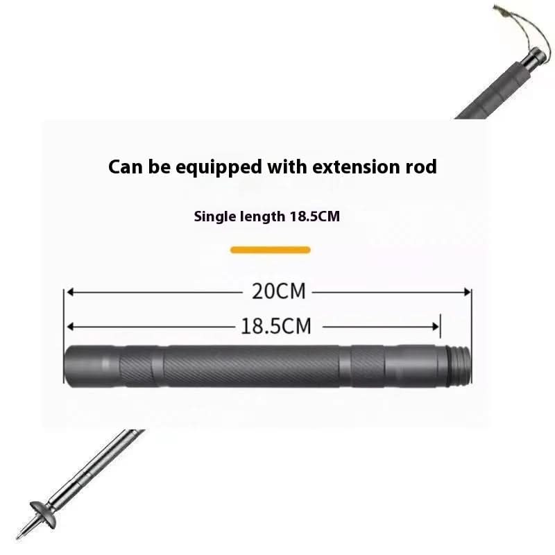 Trekking Pole — Compact Collapsible Staff with Integrated Tool Kit