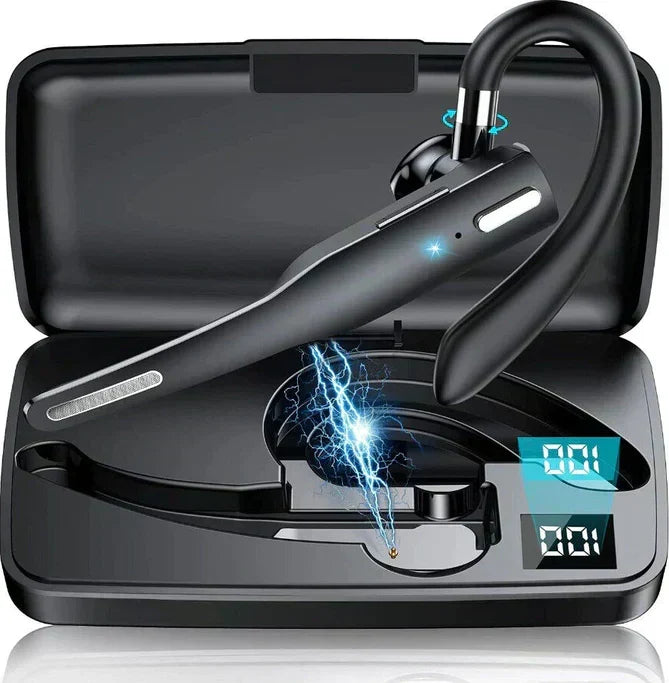 Trucker Dual Mic Wireless Bluetooth 5.1 Noise Cancelling Headset Earpiece