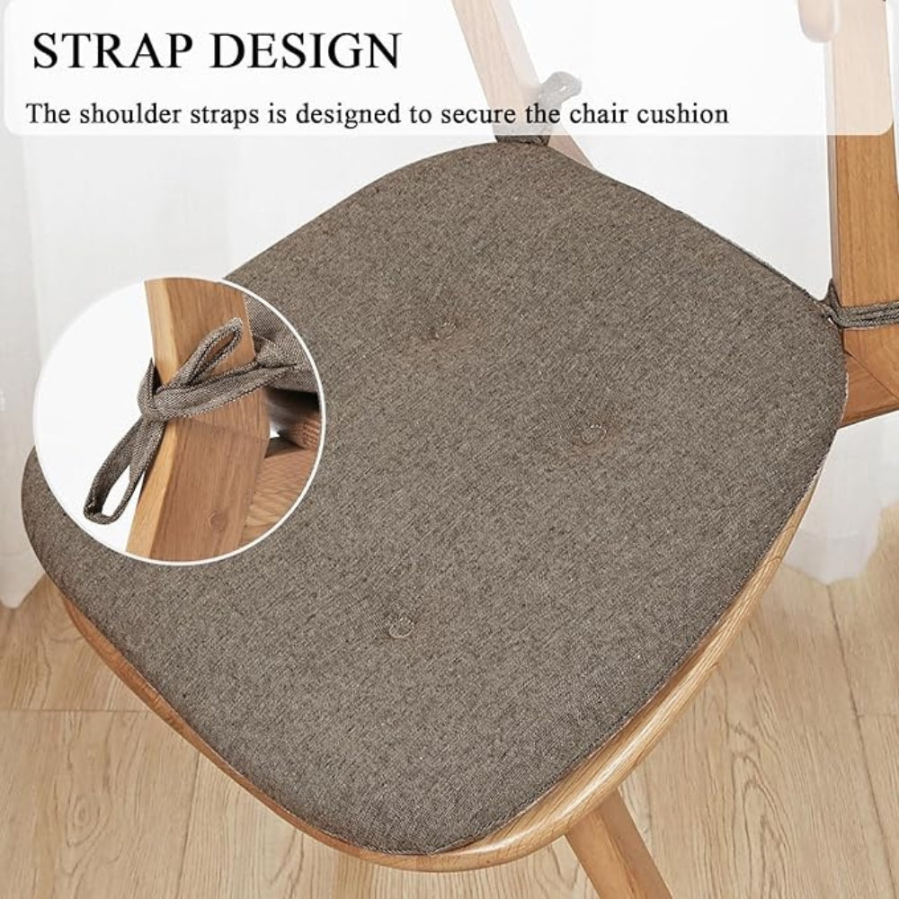 Tufted Chair Pad Cushion for Comfort