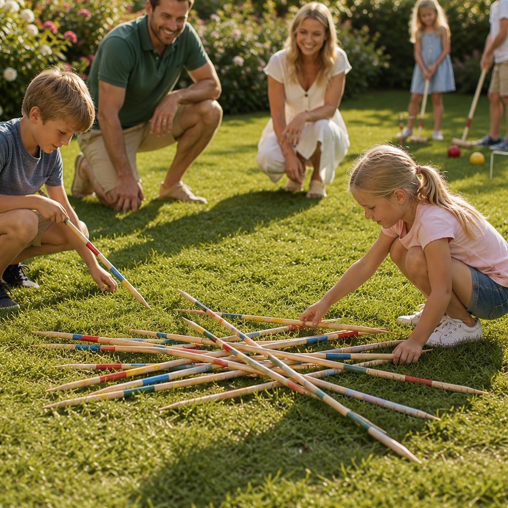Ultimate Summer Lawn Game Bundle with 5 Classic Outdoor Games