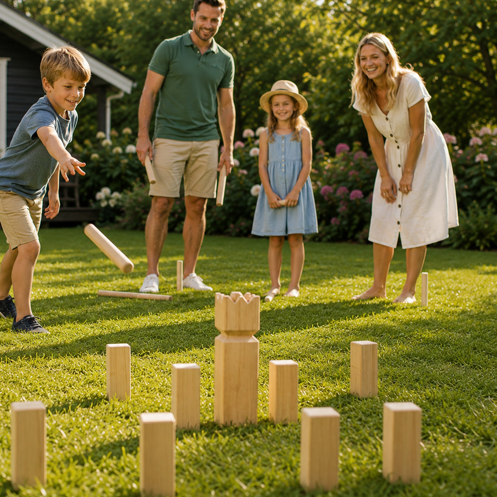 Ultimate Summer Lawn Game Bundle with 5 Classic Outdoor Games