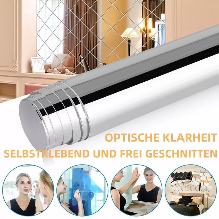 Ultra-Flexible Mirror - Safe and Shatterproof