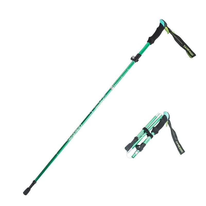 Ultra Light Adjustable Length Trekking Poles with Extendable Interlocking Mechanism