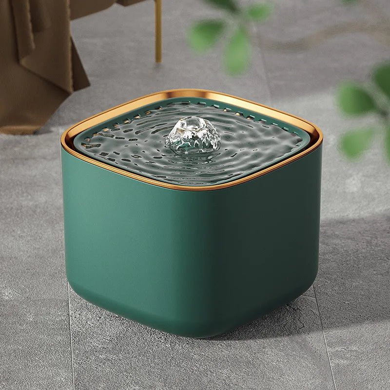 Ultra-Quiet Pet Water Fountain - 3L Capacity - BPA-Free Material