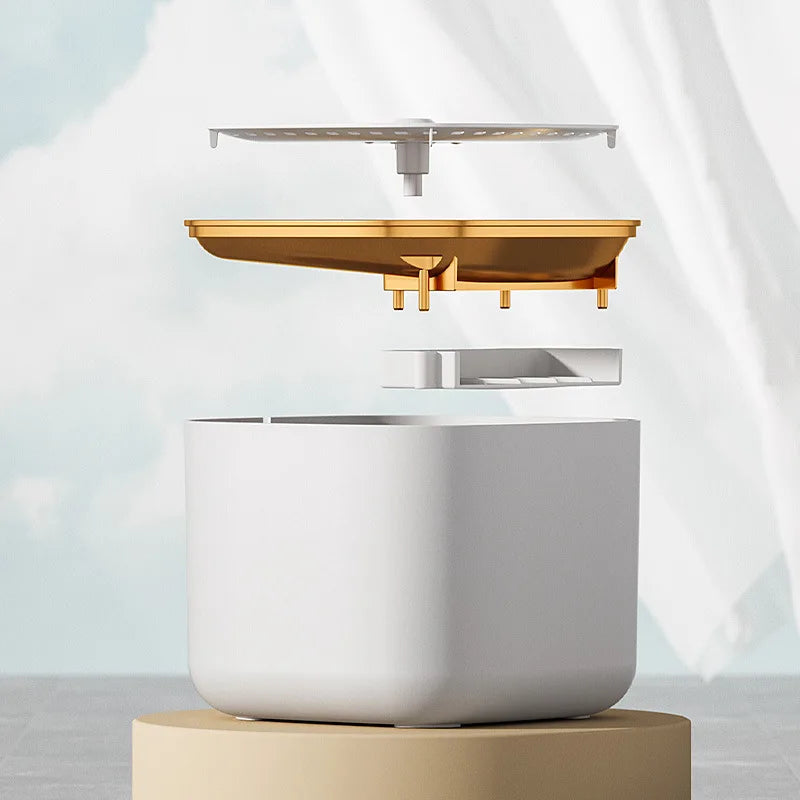 Ultra-Quiet Pet Water Fountain - 3L Capacity - BPA-Free Material