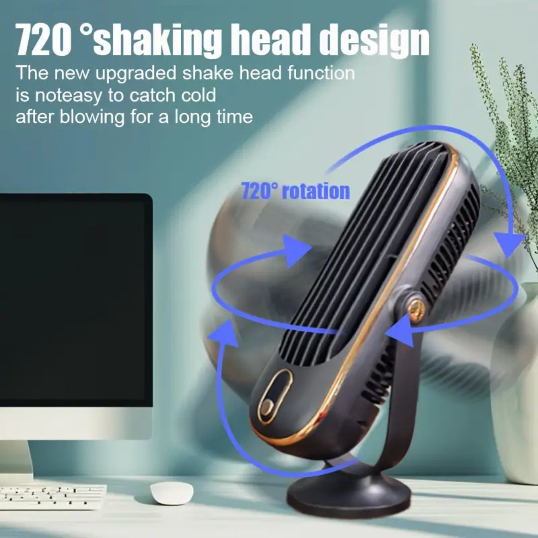 Ultra-Quiet USB Desktop Fan