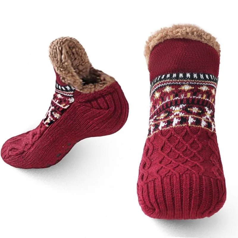 Ultra-Soft Non-Slip Socks for Warm & Cozy Indoor Comfort