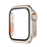 Ultra-Thin & Waterproof Watch Case with Tempered Glass Film