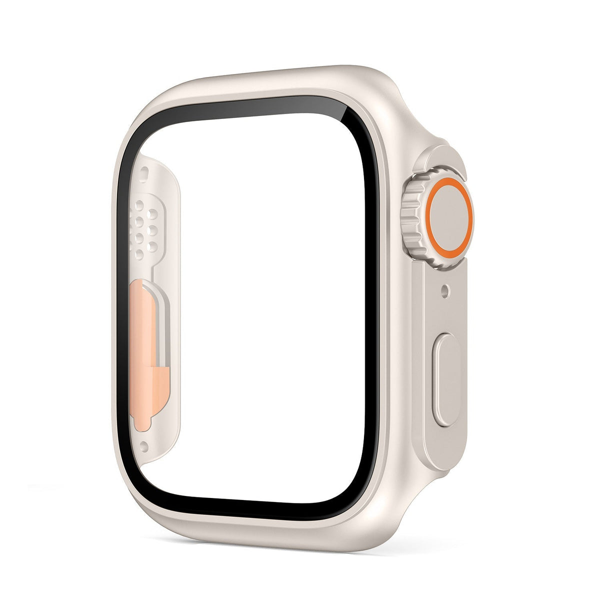 Ultra-Thin & Waterproof Watch Case with Tempered Glass Film