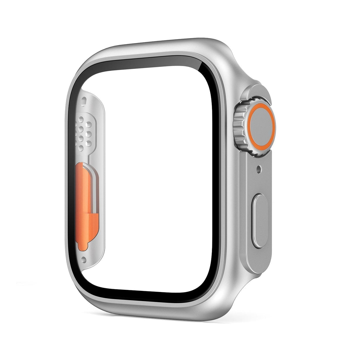 Ultra-Thin & Waterproof Watch Case with Tempered Glass Film