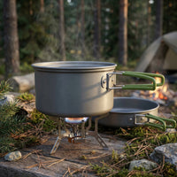 Ultralight Camping Cookware Set for Backpacking & Outdoor Cooking