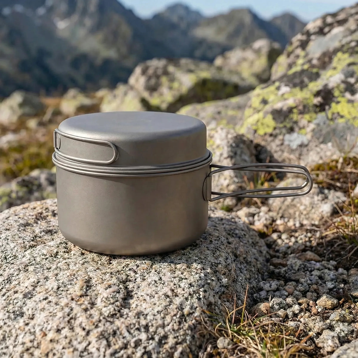 Ultralight Folding Camping Cookware Set