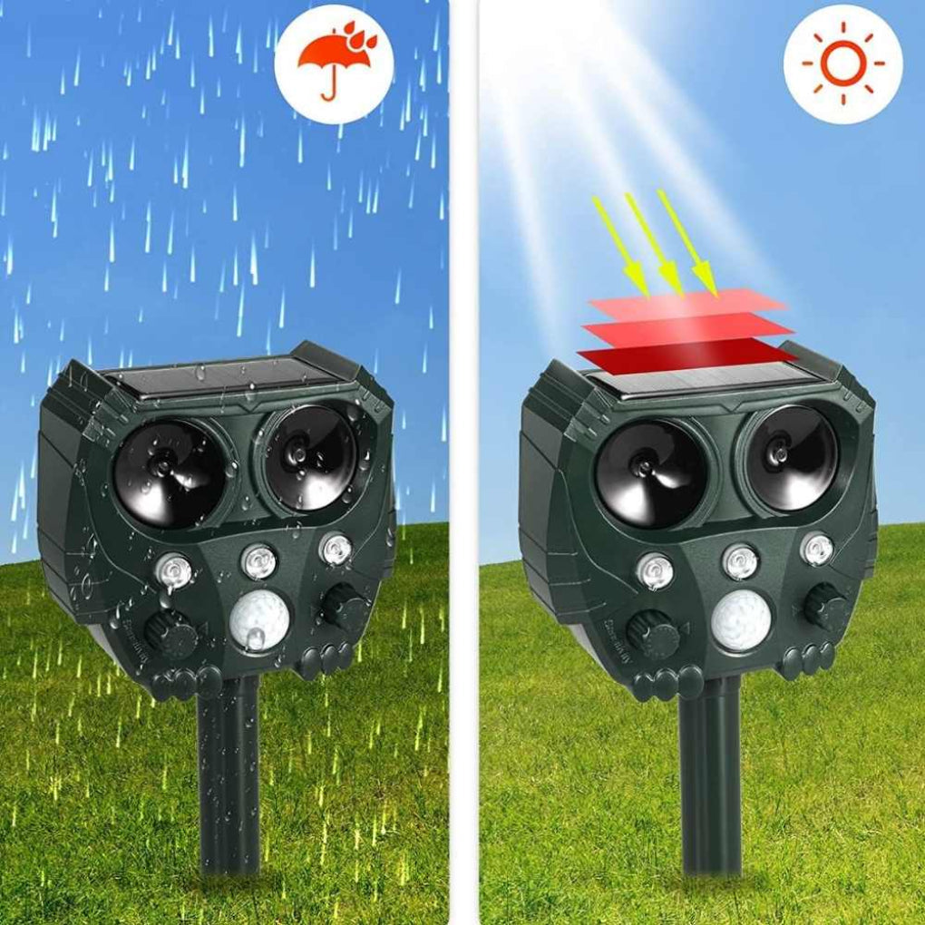Ultrasonic Cat, Dog, Fox, and Rat Repeller