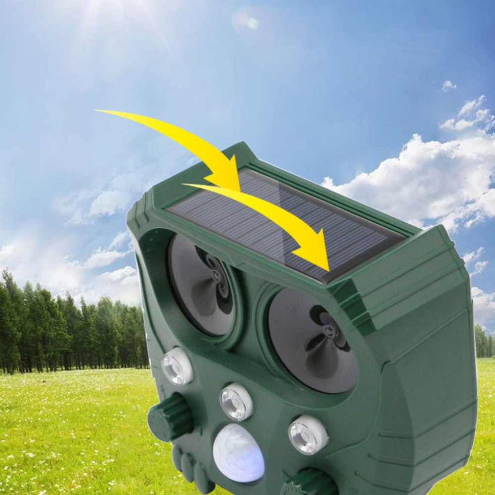 Ultrasonic Cat, Dog, Fox, and Rat Repeller