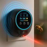 Ultrasonic Pest Repeller for 360-Degree Insect Defense