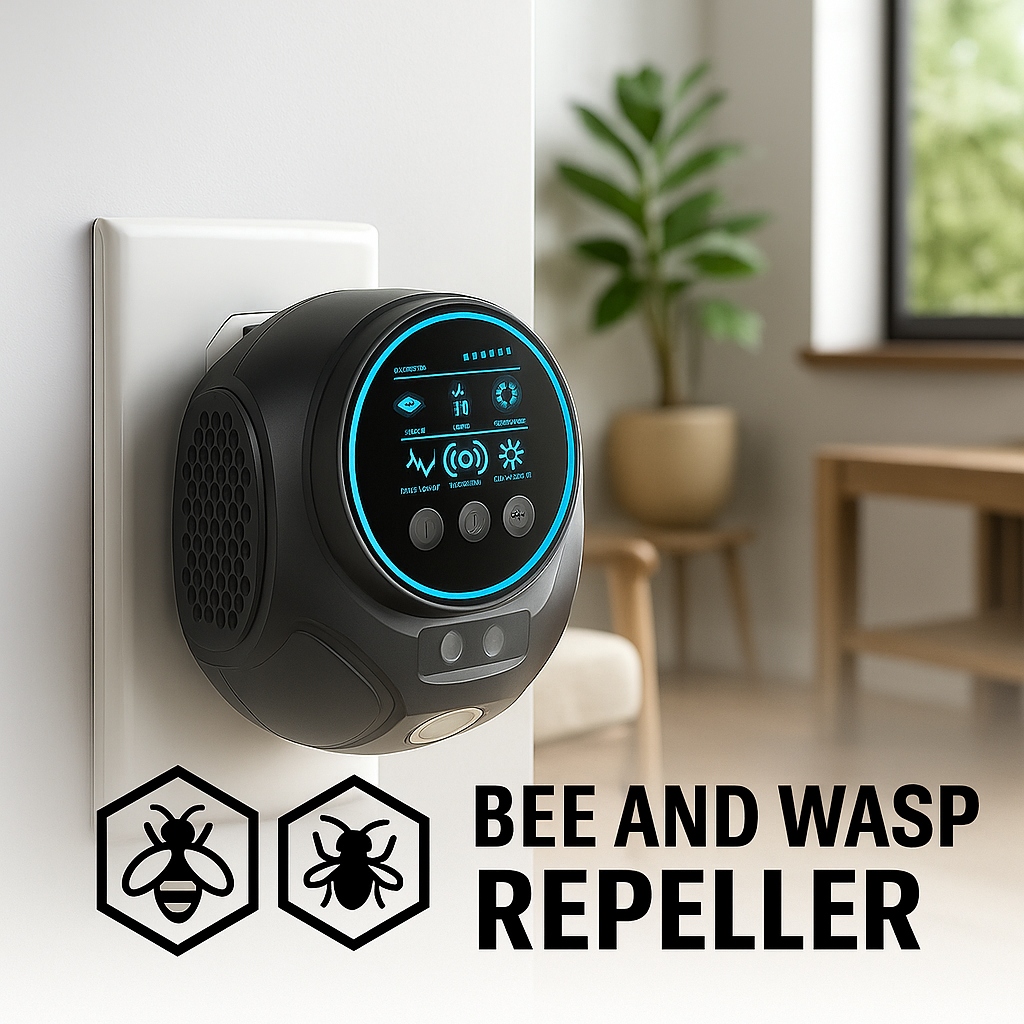 Ultrasonic Pest Repeller for 360-Degree Insect Defense