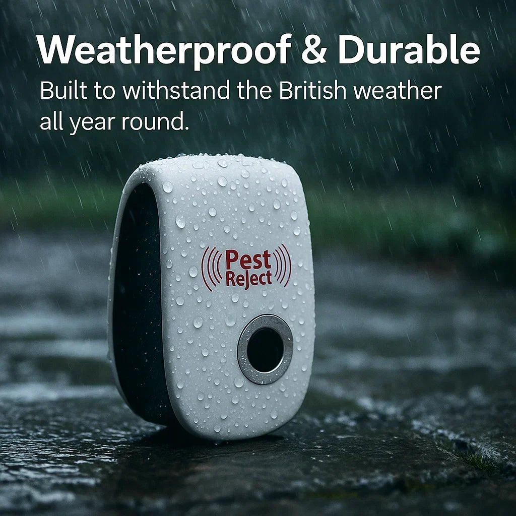 Ultrasonic Squirrel Repeller Device - Pest Control for Gardens & Yards