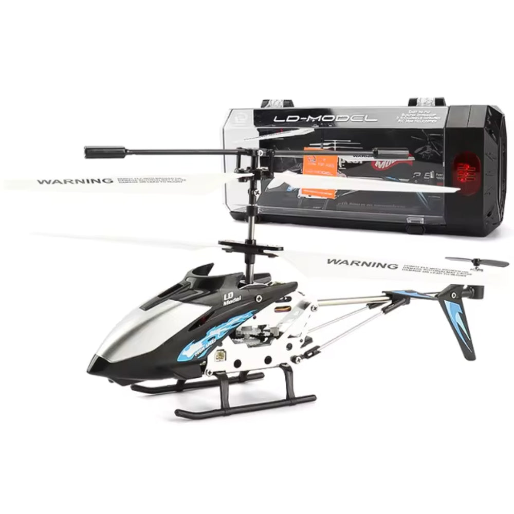 Unbreakable Mini RC Helicopter with Gyro - Red