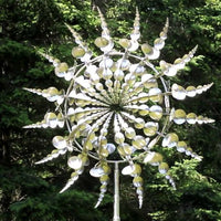 Unique and Magical Metal Windmill