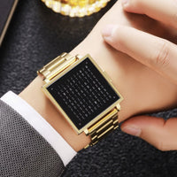 Unique Time Display and Waterproof Design Watch