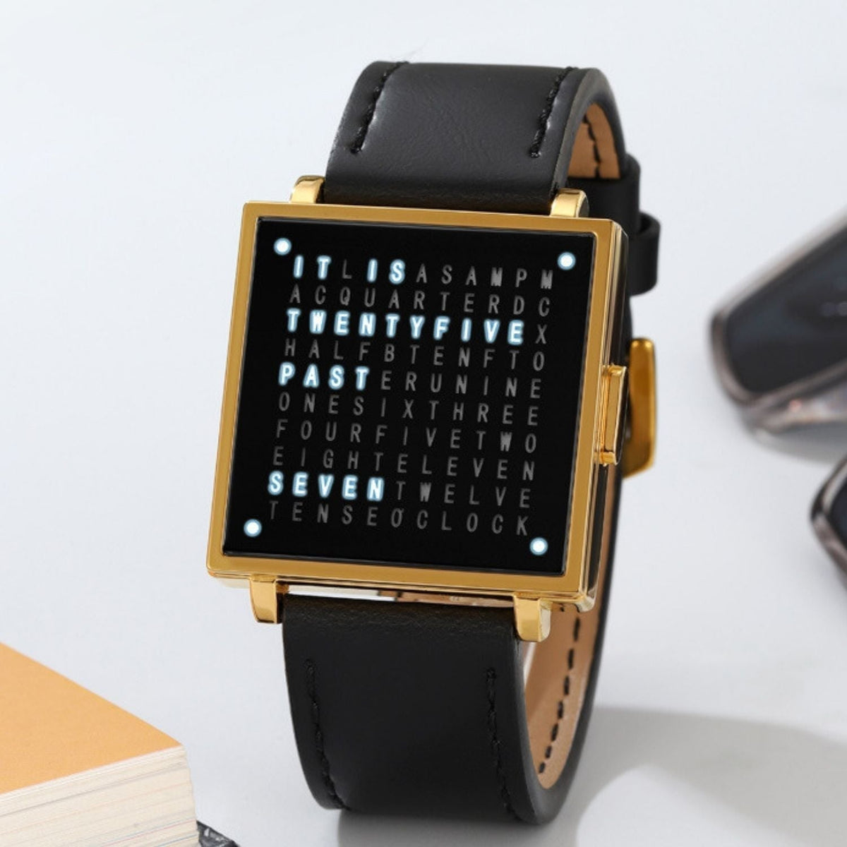 Unique Time Display and Waterproof Design Watch