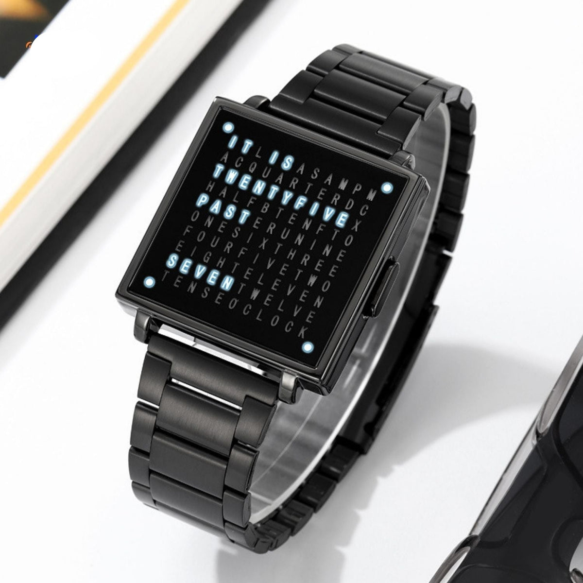 Unique Time Display and Waterproof Design Watch