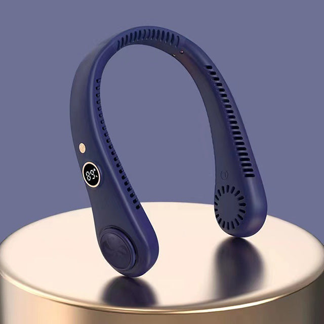 Unisex 5-Speed Neck Fan - Portable and Bladeless