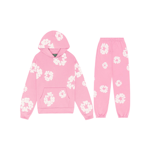 Unisex Autumn Floral Tracksuit with Iconic Prints