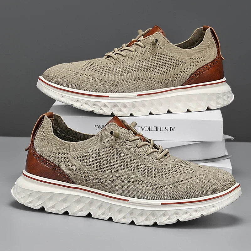 Unisex Cushioned Orthopedic Knit Sneakers