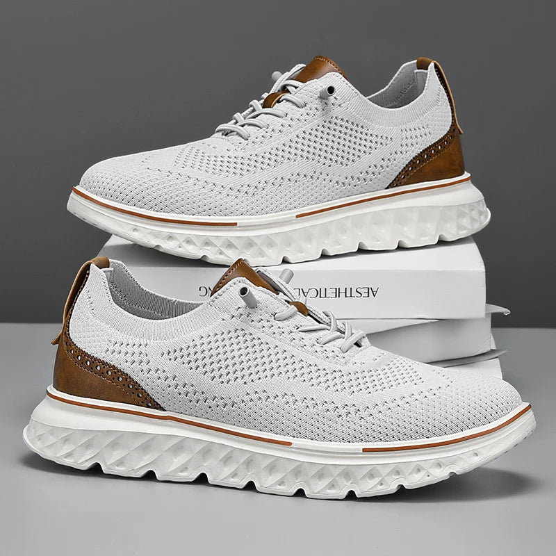 Unisex Cushioned Orthopedic Knit Sneakers
