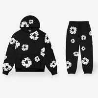 Unisex Floral Tracksuit - Hoodie & Pants