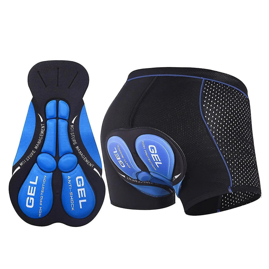 Unisex Gel-Padded Cycling Underwear