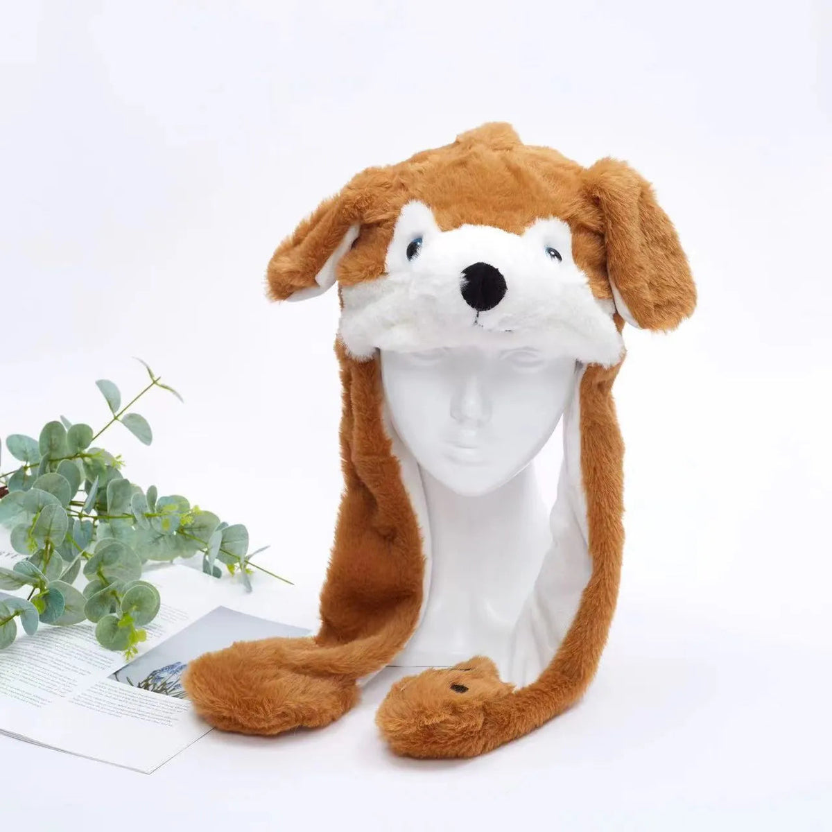 Unisex Hat with Moving Ears for Festive Occasions