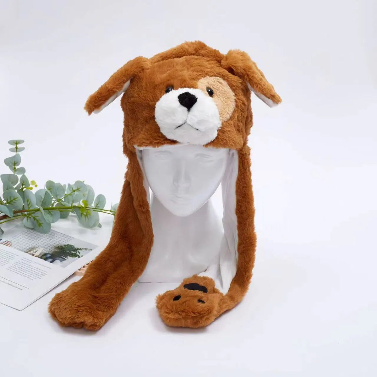Unisex Hat with Moving Ears for Festive Occasions