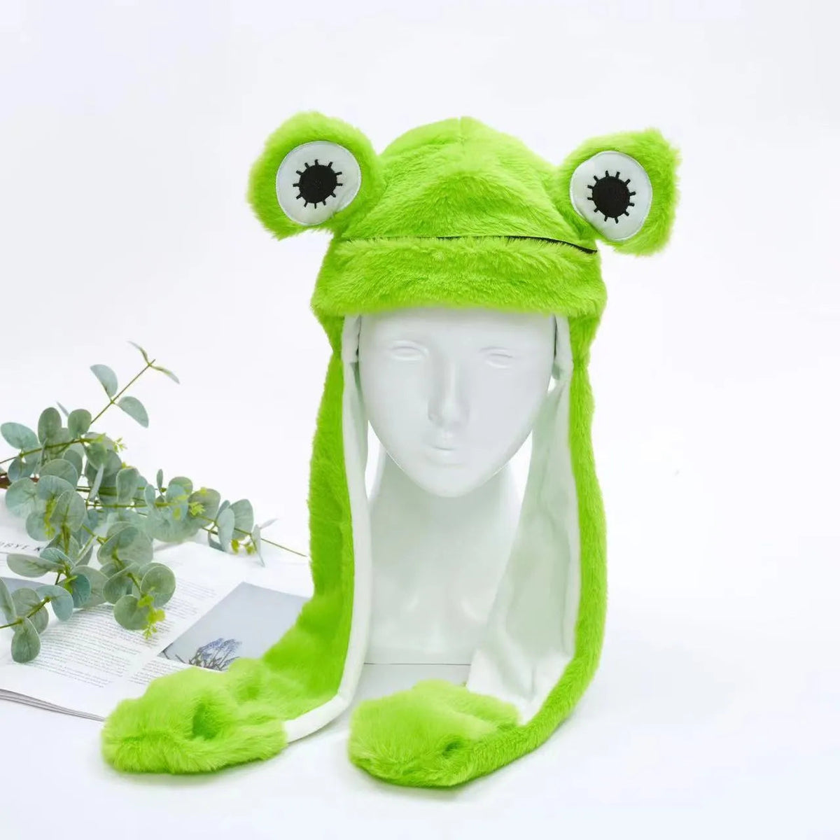 Unisex Hat with Moving Ears for Festive Occasions