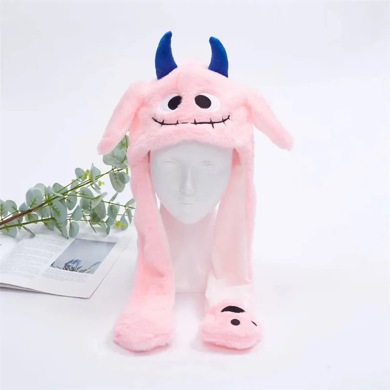 Unisex Hat with Moving Ears for Festive Occasions